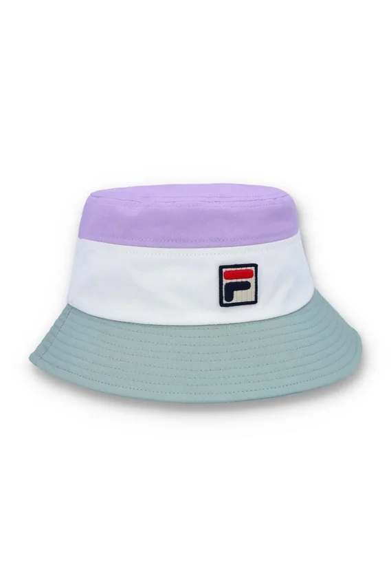 Cappello a secchiello Marco tricolore in tonalità pastello