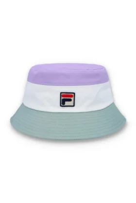 Cappello a secchiello Marco tricolore in tonalità pastello