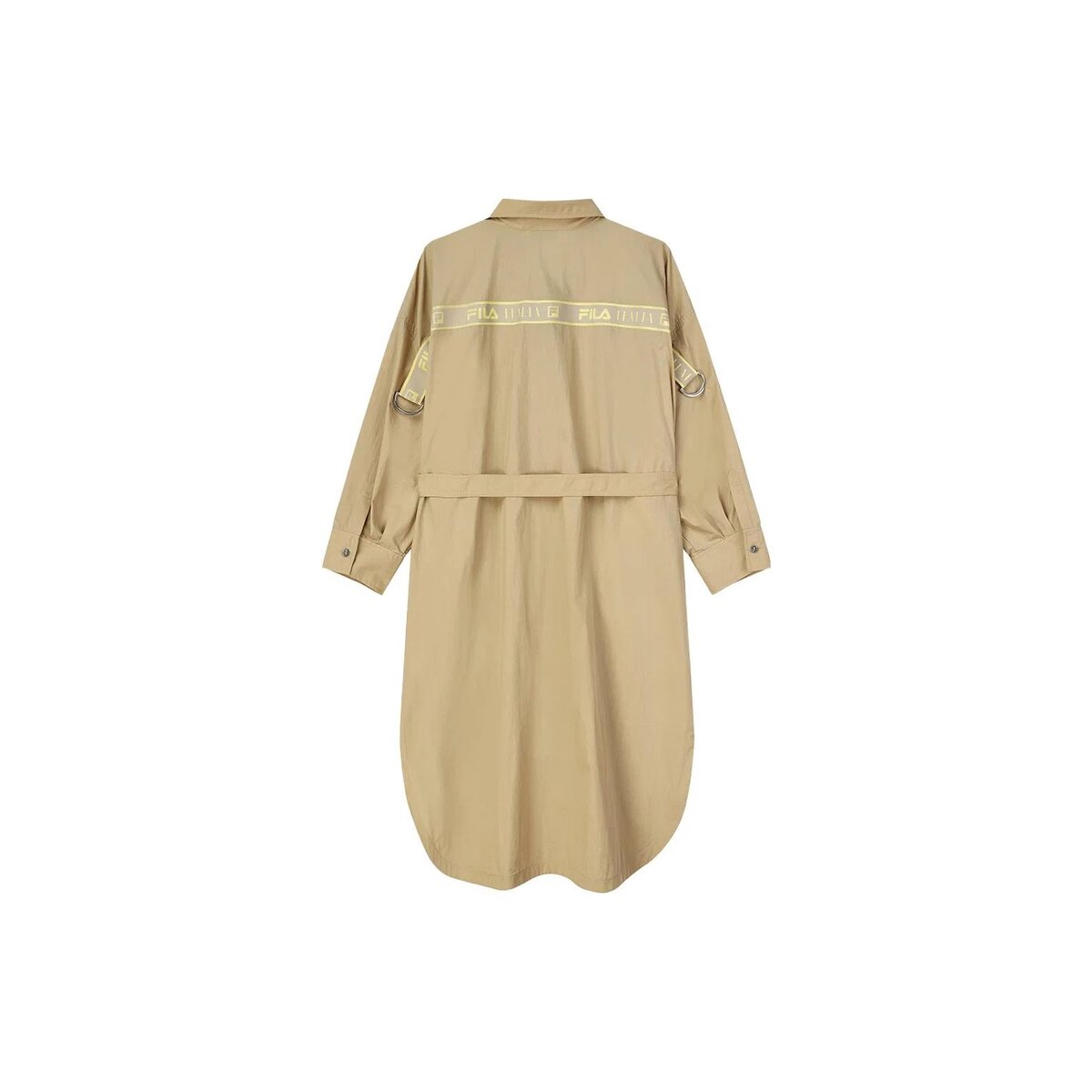 Cappotto con cintura "Khaki"