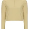 Casa Seamless Quarter Zip giallo