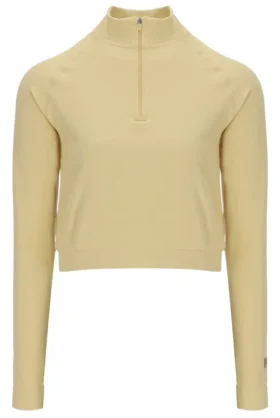 Casa Seamless Quarter Zip giallo