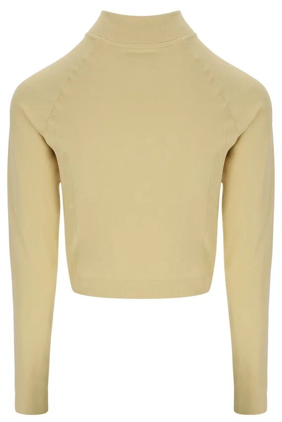 Casa Seamless Quarter Zip giallo