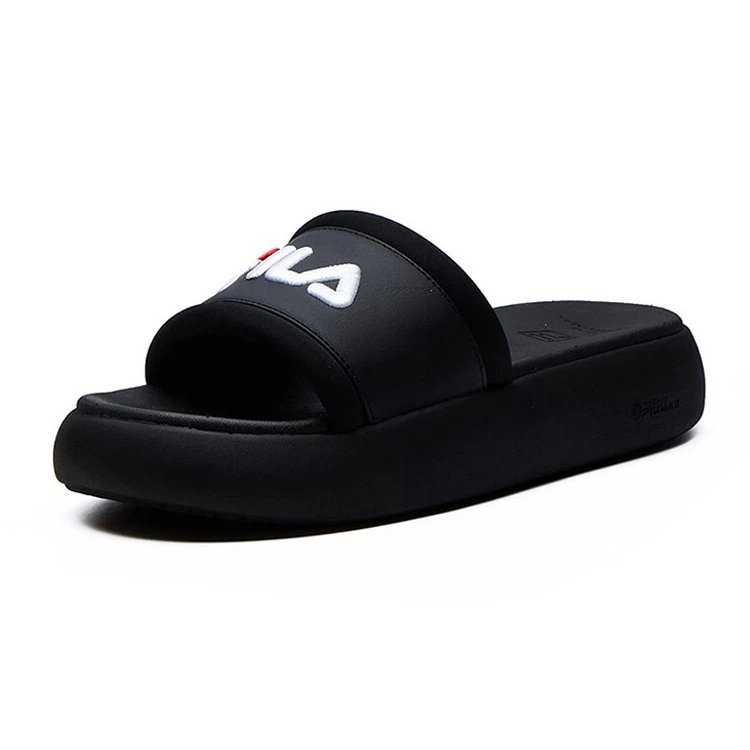 Ciabatte casual Donut Fashion per uomo, nero