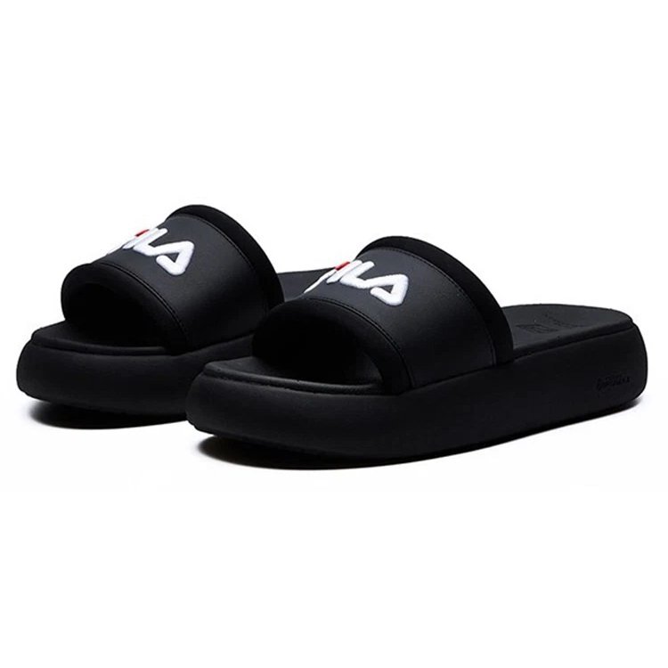 Ciabatte casual Donut Fashion per uomo, nero