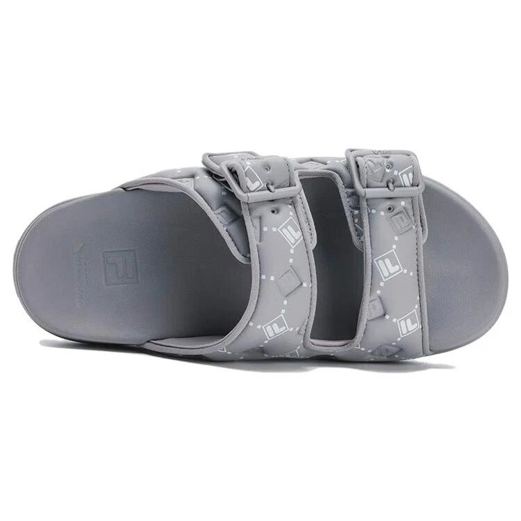 Ciabatte Lucia Fashion "Grigio Bianco"