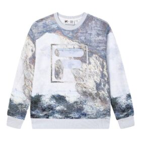 Collezione HERITAGE Tema THE GREAT MATISSE Felpa con logo F-Box "White Multi-Color"