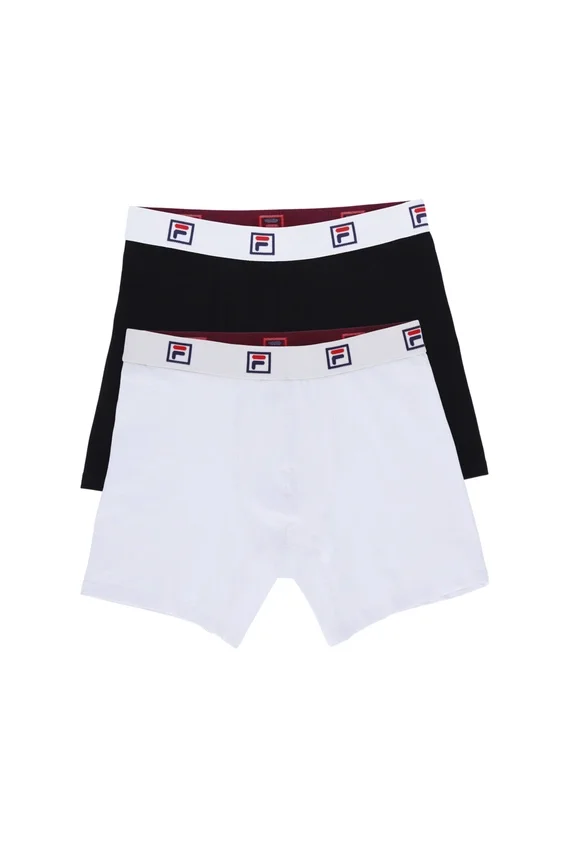 Confezione da 2 boxer da uomo a vita media