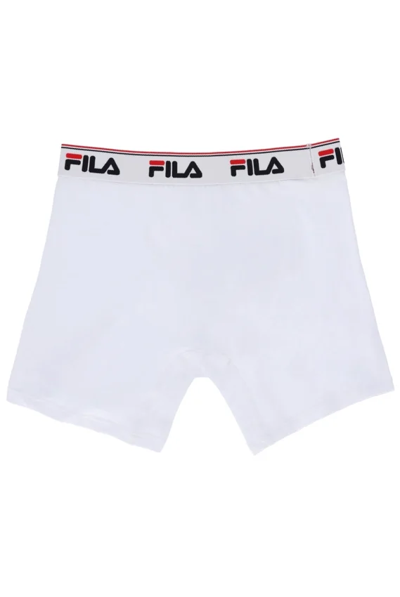 Confezione da 2 boxer da uomo a vita media bianchi