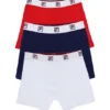 Confezione da 3 boxer da uomo a vita media