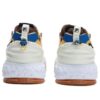 Court Deluxe Low "Bianco Marrone Giallo"