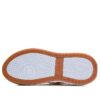 Court Deluxe Low "Bianco Marrone Giallo"