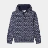 Felpa con cappuccio blu notte
