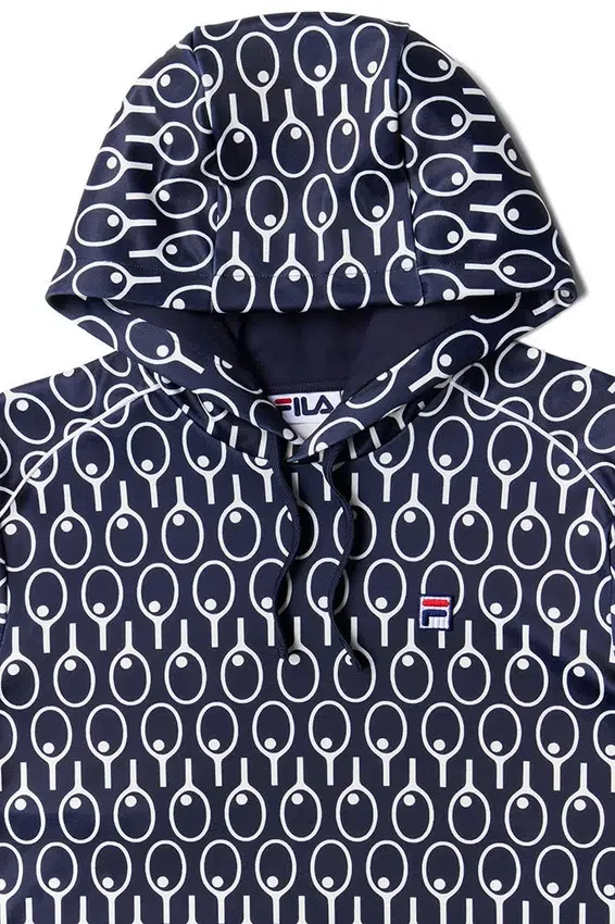 Felpa con cappuccio blu notte