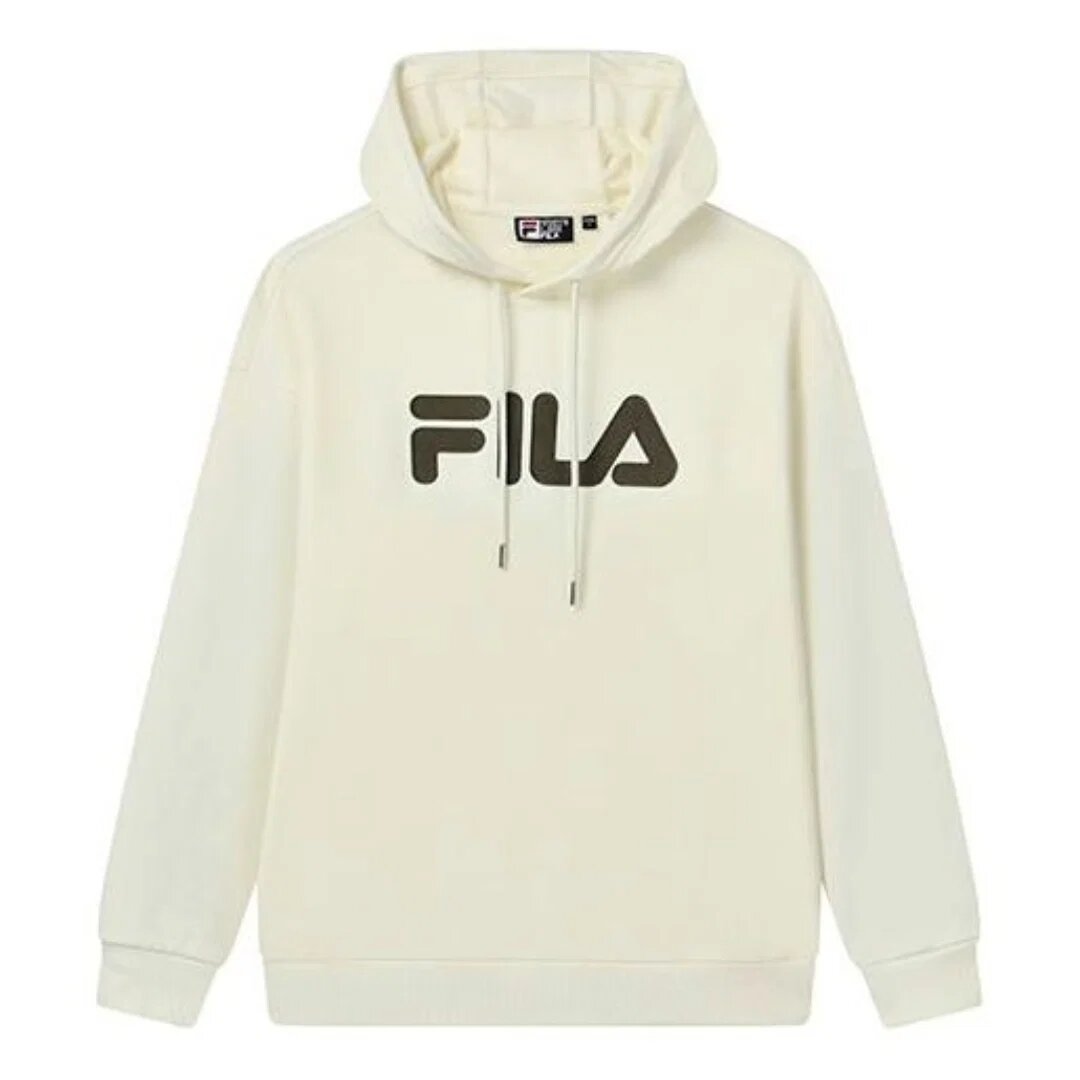 Felpa con cappuccio Classic Logo "Bianco Nero"
