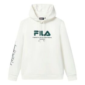 Felpa con cappuccio e logo "Bianco Verde"