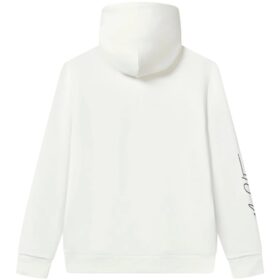 Felpa con cappuccio e logo “Bianco Verde”