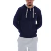 Felpa con cappuccio e zip Fila Tenconi blu navy