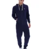 Felpa con cappuccio e zip Fila Tenconi blu navy