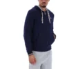 Felpa con cappuccio e zip Fila Tenconi blu navy