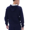 Felpa con cappuccio e zip Fila Tenconi blu navy