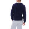 Felpa con cappuccio e zip Fila Tenconi blu navy