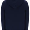 Felpa con cappuccio e zip Fila Tenconi blu navy