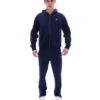 Felpa con cappuccio Fila Italo in velluto blu navy