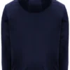 Felpa con cappuccio Fila Italo in velluto blu navy