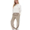 Felpa con cappuccio Gardenia Fiorella con zip a 1/4