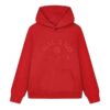 Felpa con cappuccio Milano "Rosso"