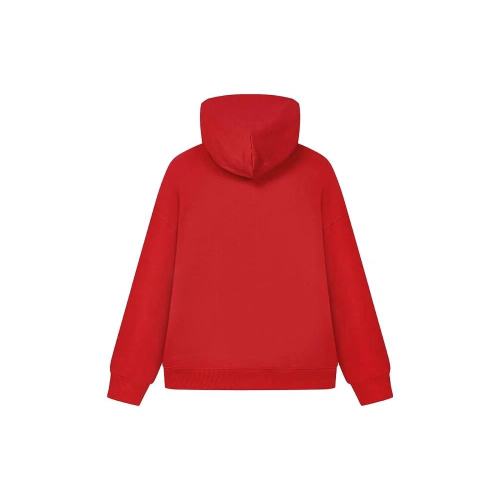 Felpa con cappuccio Milano "Rosso"