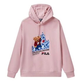 Felpa con cappuccio stampata "Rosa"