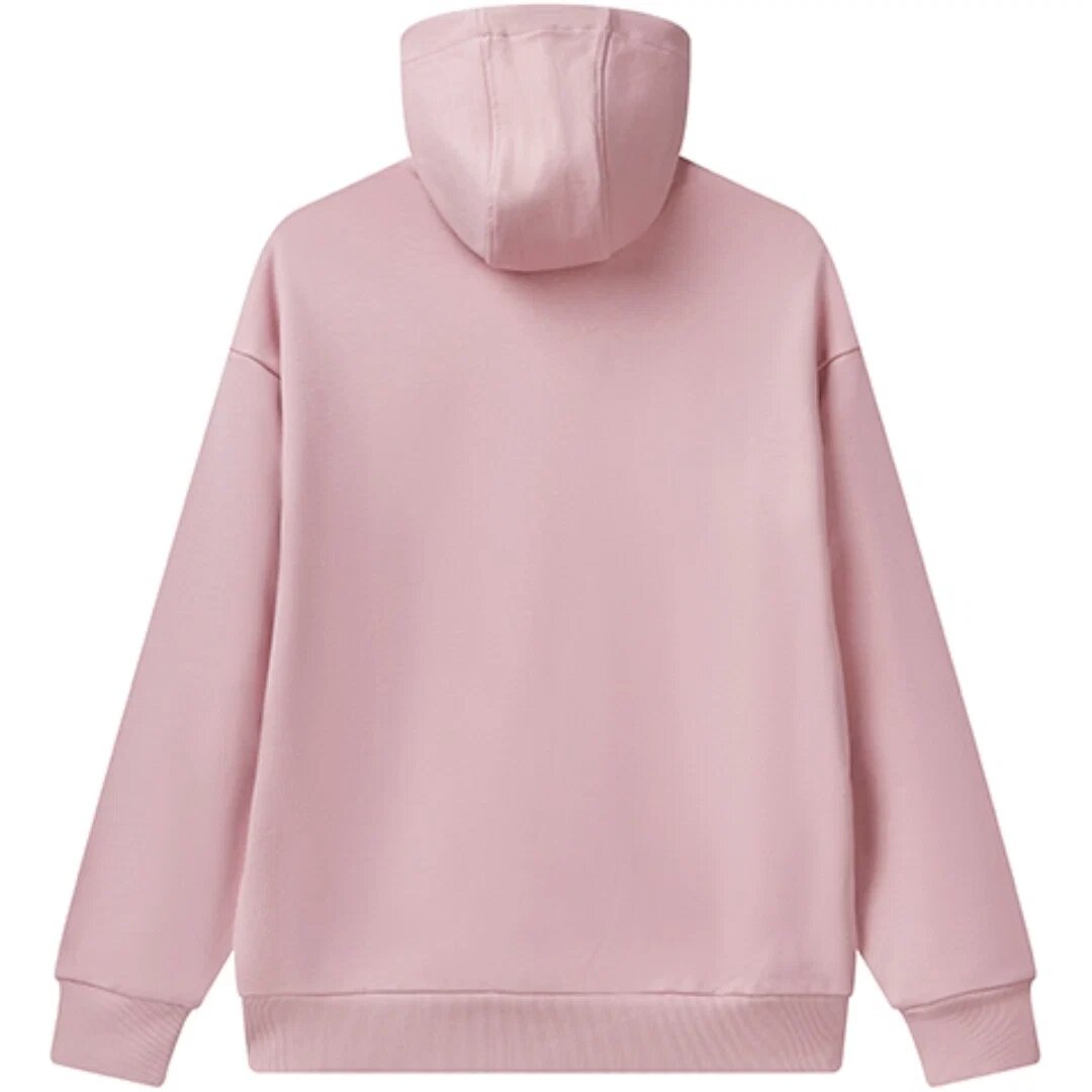 Felpa con cappuccio stampata "Rosa"