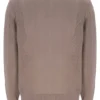Felpa da allenamento Ferguson a maglia aperta con inserti in punto traforato color Mocha Meringue