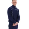Felpa da allenamento Fila Armando blu navy con bordino a contrasto