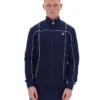 Felpa da allenamento Fila Armando blu navy con bordino a contrasto