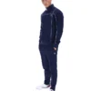 Felpa da allenamento Fila Armando blu navy con bordino a contrasto