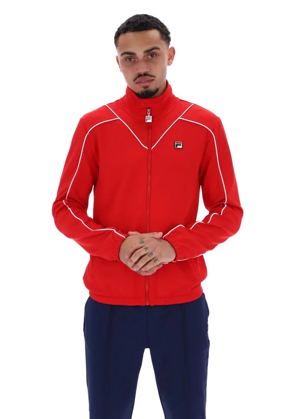 Felpa da allenamento Fila Red Noble Archive con bordino