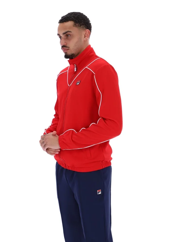 Felpa da allenamento Fila Red Noble Archive con bordino