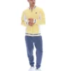 Felpa da baseball Raffia Settanta