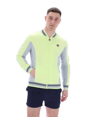 Felpa da baseball Settanta in colore Shadow Lime