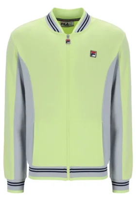 Felpa da baseball Settanta in colore Shadow Lime