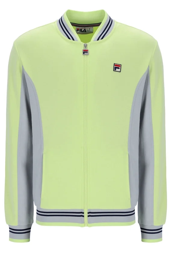 Felpa da baseball Settanta in colore Shadow Lime