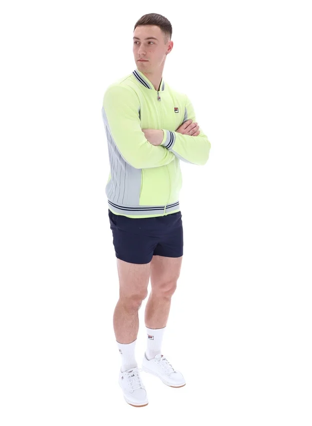 Felpa da baseball Settanta in colore Shadow Lime