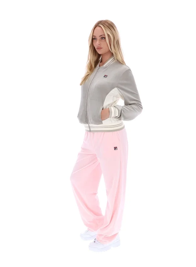 Felpa da baseball vintage color kaki Jenesis con zip