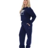 Felpa Fila Jorie Wide a girocollo blu navy