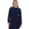 Felpa Fila Sestri a girocollo largo blu navy