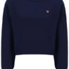 Felpa Fila Sestri a girocollo largo blu navy