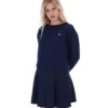 Felpa Fila Sestri a girocollo largo blu navy