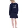 Felpa Fila Sestri a girocollo largo blu navy